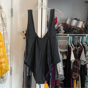 Madewell Black One-Piece Swimsuit